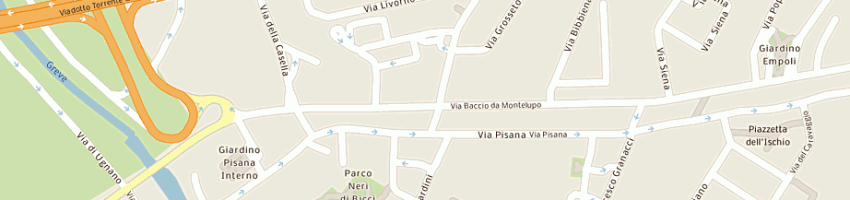 Mappa della impresa bianconi antonio a FIRENZE
