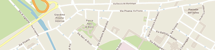 Mappa della impresa scuole pubbliche elementari a FIRENZE