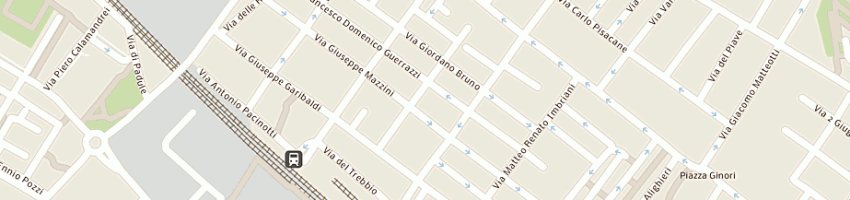 Mappa della impresa j j srl ingrosso maglieria abbigliamento a SESTO FIORENTINO