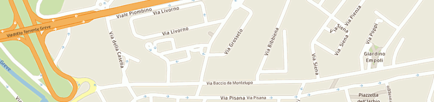 Mappa della impresa b group srl a FIRENZE