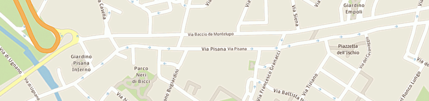 Mappa della impresa sima di simone ulivelli e c snc a FIRENZE