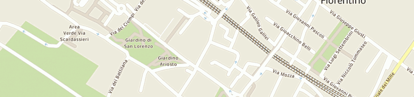 Mappa della impresa peparini srl a SESTO FIORENTINO