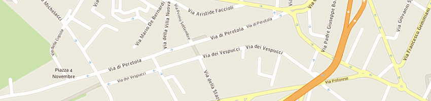 Mappa della impresa balena srl a FIRENZE