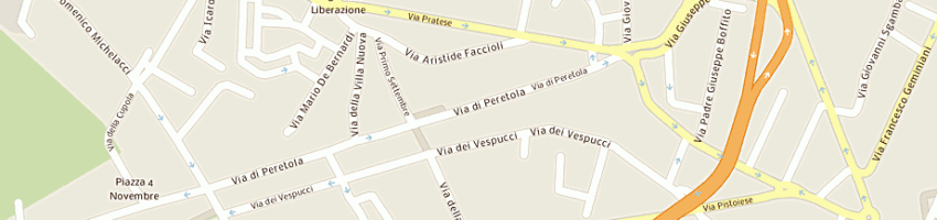 Mappa della impresa abate giuseppe a FIRENZE