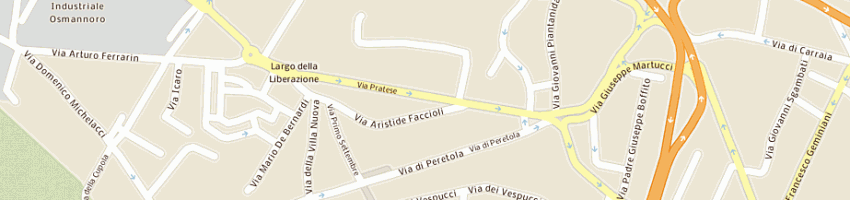 Mappa della impresa associazione nazionale mutilati invalidi civili a FIRENZE
