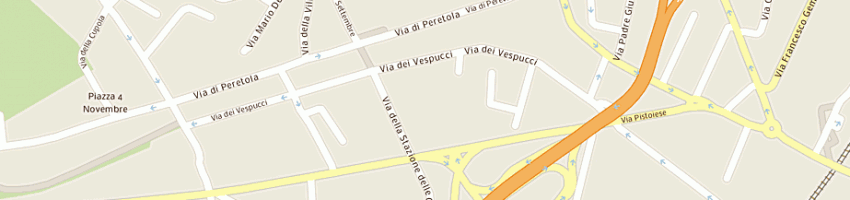 Mappa della impresa f e fp parretti grafiche a FIRENZE