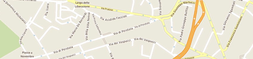 Mappa della impresa raggi fratelli a FIRENZE