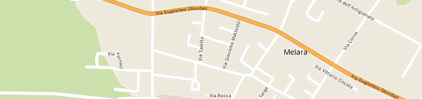 Mappa della impresa bernini romano a MELARA