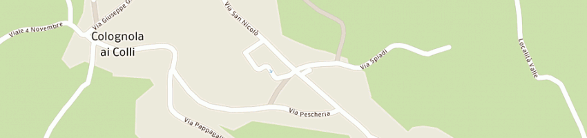 Mappa della impresa betterle giuseppe a COLOGNOLA AI COLLI