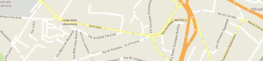 Mappa della impresa bondi vito a FIRENZE