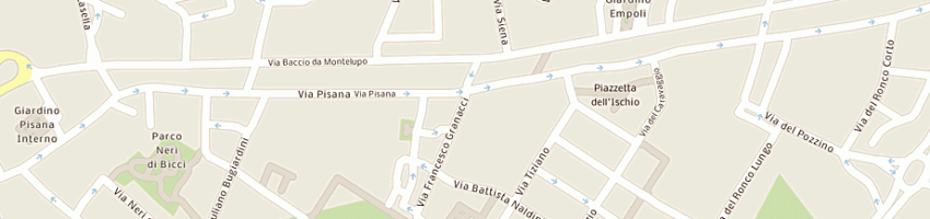 Mappa della impresa elettronica vs di vitali e ferrini snc a FIRENZE