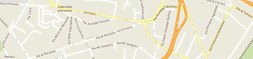 Mappa della impresa tramonti tania a FIRENZE