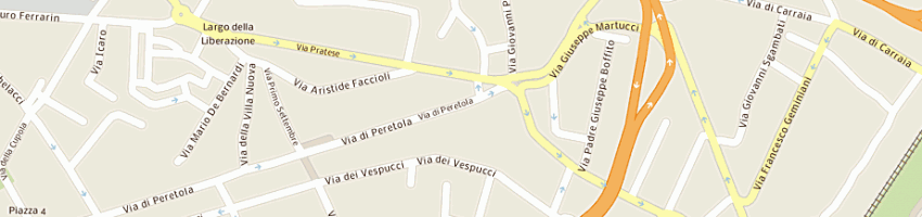 Mappa della impresa bc di baroncelli a e cinquina g a FIRENZE