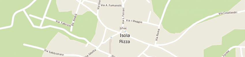 Mappa della impresa flli trevenzoli snc di trevenzoli isidoro e c a ISOLA RIZZA