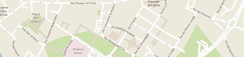 Mappa della impresa rgs elettrorappresentanze snc di meoni guido e garoni sergio a FIRENZE