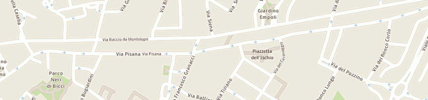 Mappa della impresa manetti patrizio srl a FIRENZE