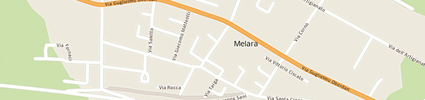 Mappa della impresa porta delle stelle di galvani monica e c snc a MELARA