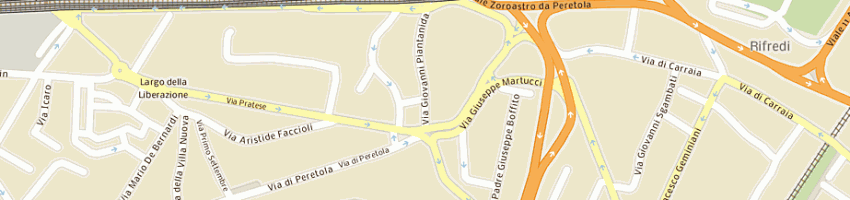 Mappa della impresa geom marcucci a FIRENZE