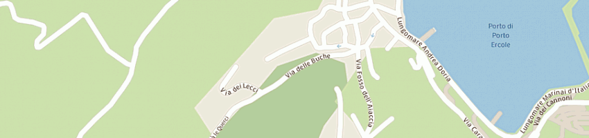 Mappa della impresa pierallini pietro e canessa roberto snc a MONTE ARGENTARIO