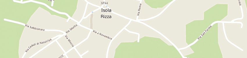 Mappa della impresa bbl costruzioni srl a ISOLA RIZZA