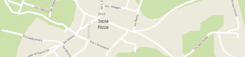Mappa della impresa il fornaio snc a ISOLA RIZZA