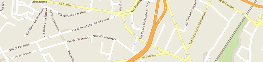 Mappa della impresa lazzarini bruno e figli (snc) a FIRENZE