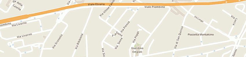 Mappa della impresa adp srl a FIRENZE