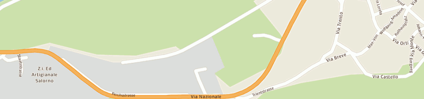 Mappa della impresa farmacia rigoni sas di rigoni jgor e c a SALORNO