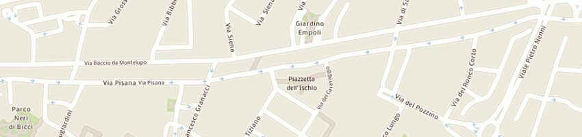 Mappa della impresa bini valentino a SCANDICCI
