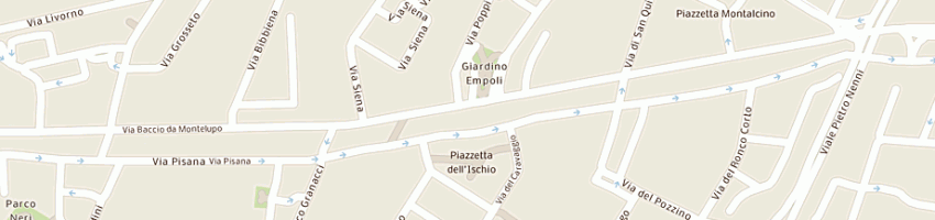 Mappa della impresa teknoscaf di santini andrea a FIRENZE