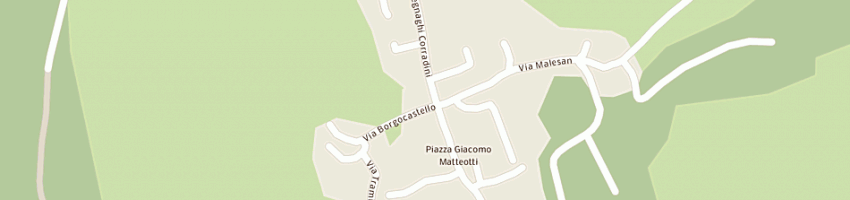 Mappa della impresa ditta goth di virgulin manuela e c sas a CAZZANO DI TRAMIGNA