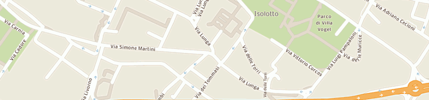 Mappa della impresa elvox costruzioni elettroniche spa a FIRENZE