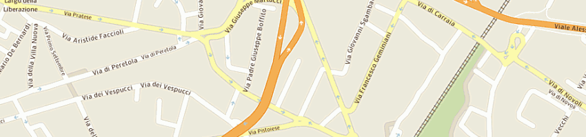 Mappa della impresa swaili diffusioni srl a FIRENZE