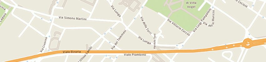 Mappa della impresa lease plan italia spa a FIRENZE