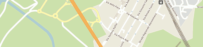 Mappa della impresa flli turi snc di turi enrico, turi stefano e c a ORBETELLO