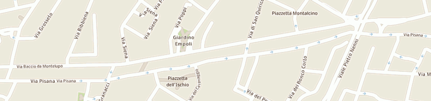 Mappa della impresa secret istitpolizia privata srl a FIRENZE