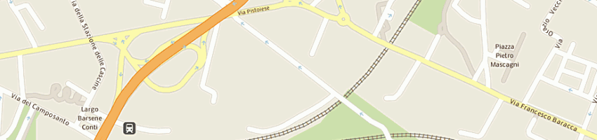 Mappa della impresa flli nanni sas di nanni alessandro a FIRENZE