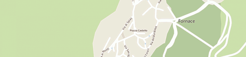 Mappa della impresa lorenzi ivo e c snc a FORNACE