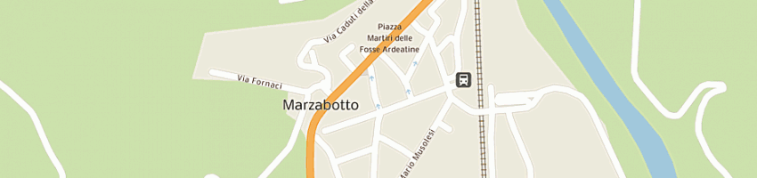 Mappa della impresa caffe' della piazza di fenati elettra e c snc a MARZABOTTO