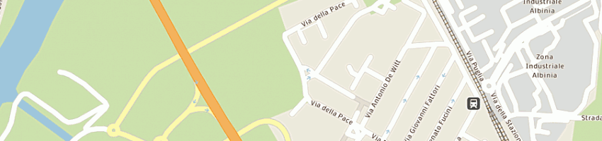 Mappa della impresa berti gcarlo a ORBETELLO