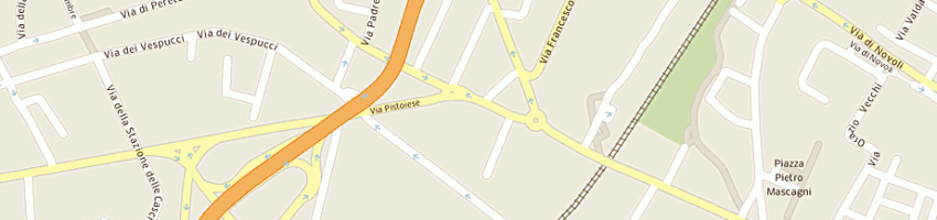 Mappa della impresa jovida sas a FIRENZE