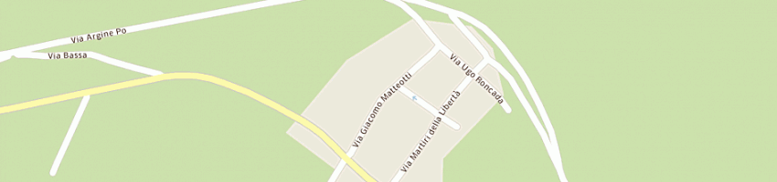 Mappa della impresa alla pace snc di panzetta e vizzola maria grazia a BORGOFRANCO SUL PO