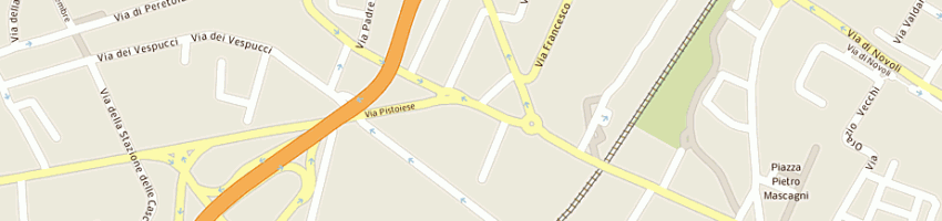 Mappa della impresa autocentro pubblica sicurezza a FIRENZE