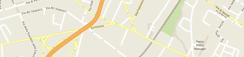 Mappa della impresa mugnaini auto snc a FIRENZE