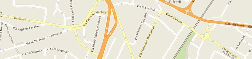 Mappa della impresa centro moto racing srl a FIRENZE