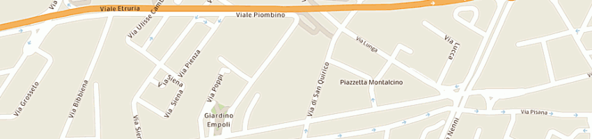Mappa della impresa degl'innocenti simone srl a FIRENZE