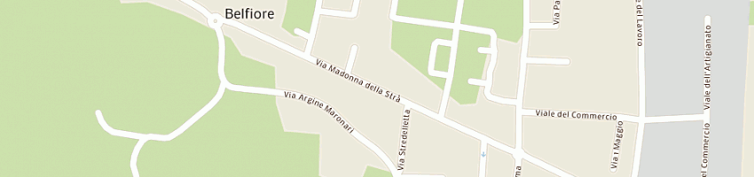 Mappa della impresa mobili dal degan snc di dal degan simone e damiano a BELFIORE