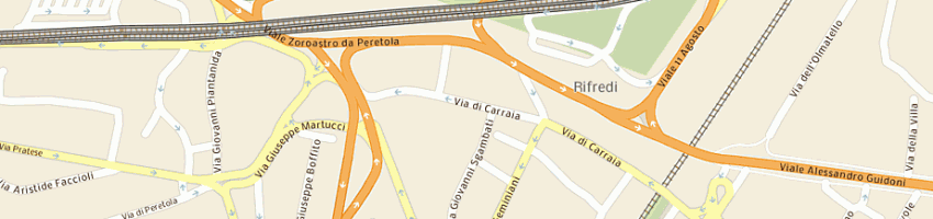Mappa della impresa nacci bartolomeo a FIRENZE