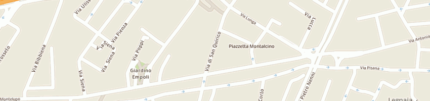 Mappa della impresa tipografia moderna (snc) a FIRENZE