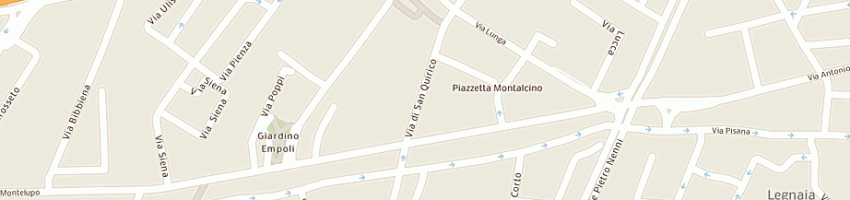 Mappa della impresa nuvole scuola interartistica a FIRENZE